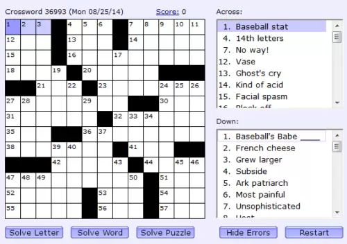 Daily Crossword